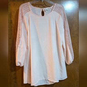 Cato Elegant Pink Women's Top XL